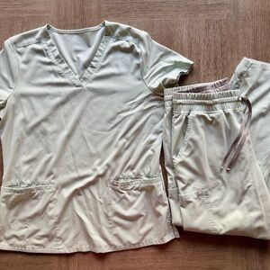 Beyond Scrubs Pistachio Green Set